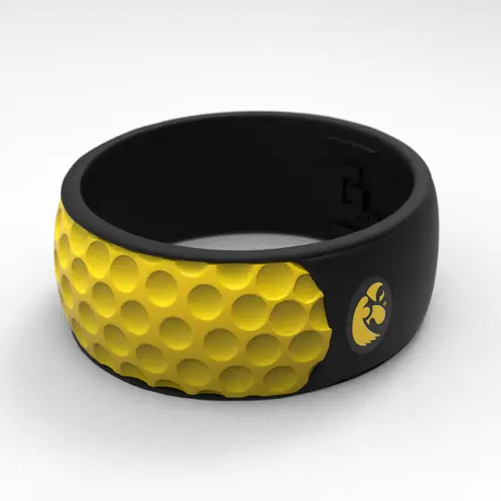 Iowa Hawkeyes golf ring design 2
