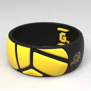 Cal Long Beach volleyball ring design 2