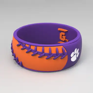 Clemson baseball ring design 1