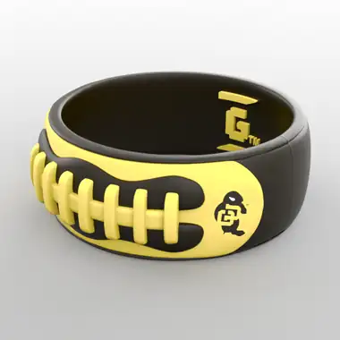 Colorado Buff football ring design 1