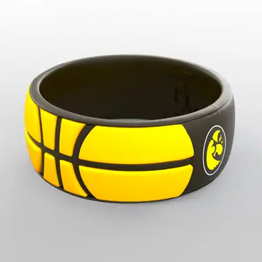 Iowa Hawkeyes basketball ring design 3