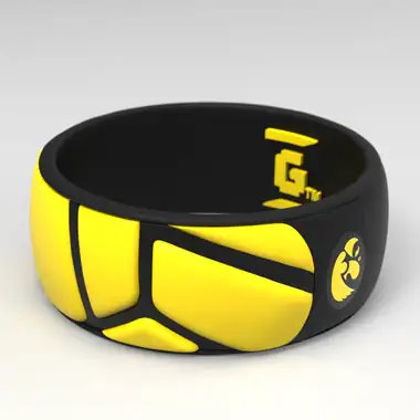 Iowa Hawkeyes volleyball ring design 2
