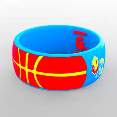 Kansas Jayhawks basketball ring design 1