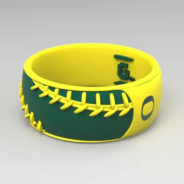 Oregon Ducks baseball ring design 2
