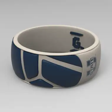 Utah St volleyball ring design 1