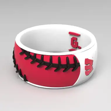 Wisconsin baseball ring design 2