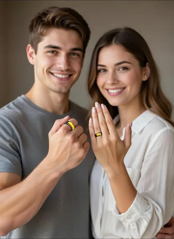Silicone sports ring lifestyle image