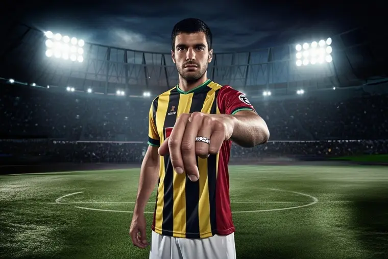 Silicone sports ring lifestyle image